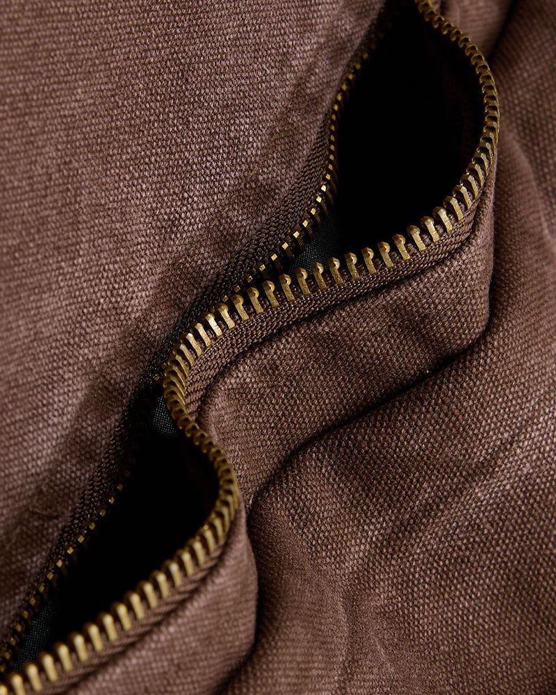 Stitched contrasting color couple's jacket