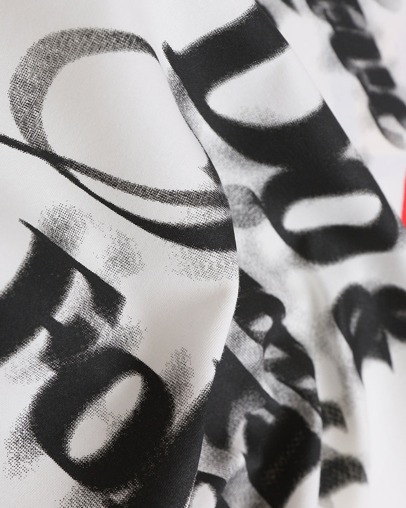 라운드넥 하트 반팔