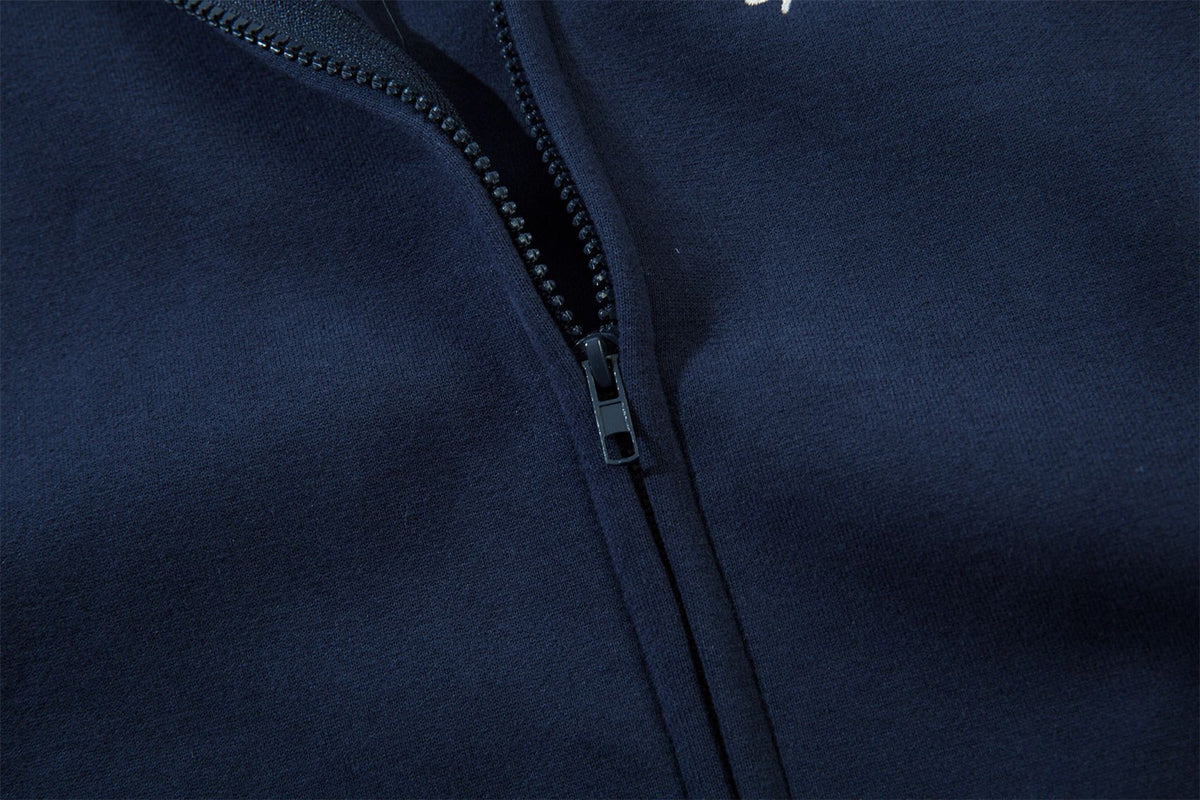 Retro hooded baseball uniform