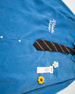 자수 긴팔 셔츠