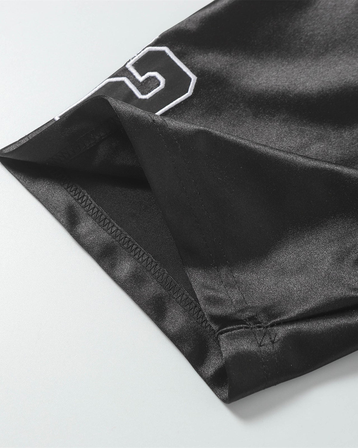 Spliced sports short sleeves