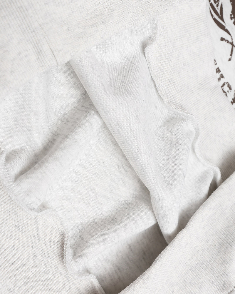 Fake two-piece spliced sweatshirt