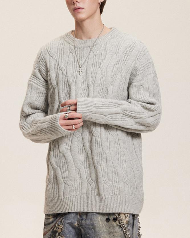 Vintage pullover knit sweater