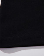 레트로 콘트라스트 프린트 반소매