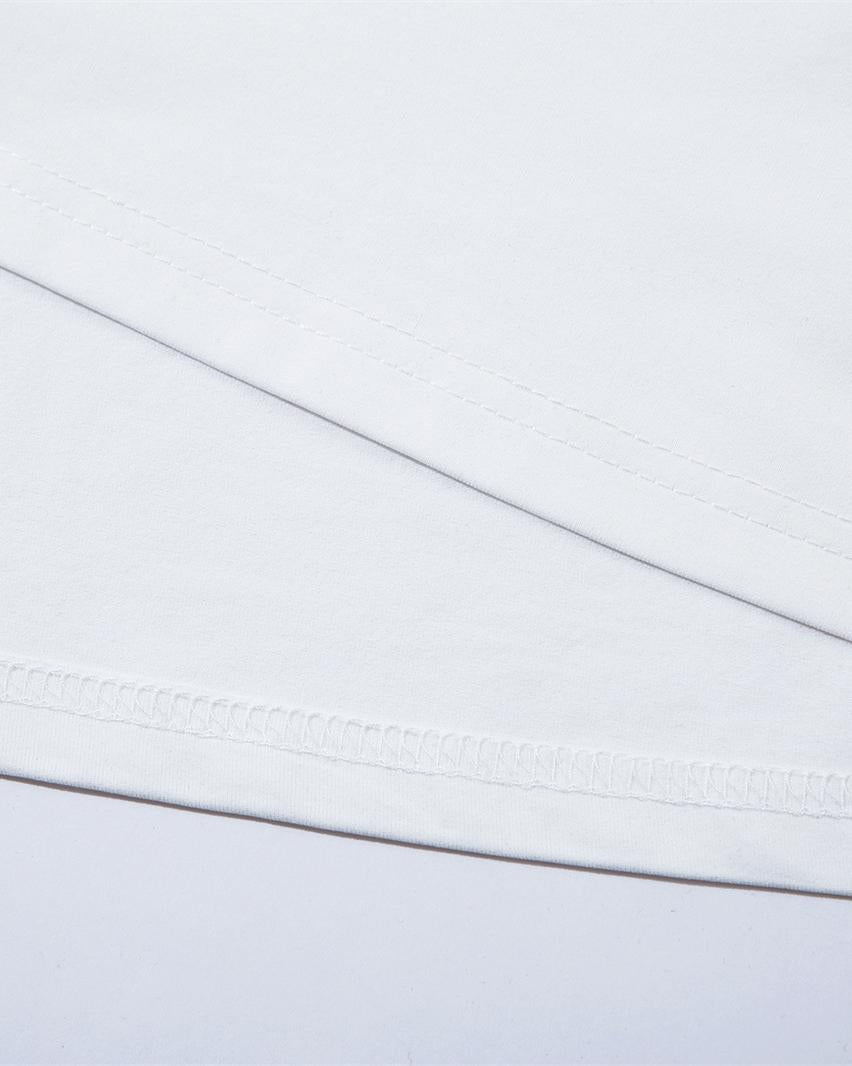 Casual sports print short sleeves