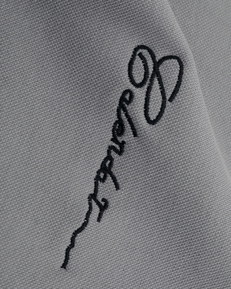 레트로 컬러 블록 반소매