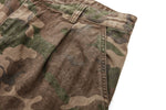 復古水洗做舊迷彩工裝褲