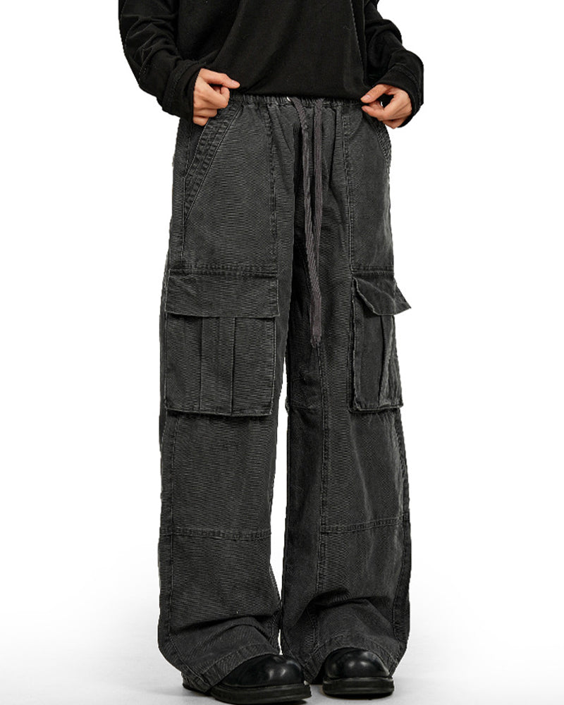 Retro cargo trousers