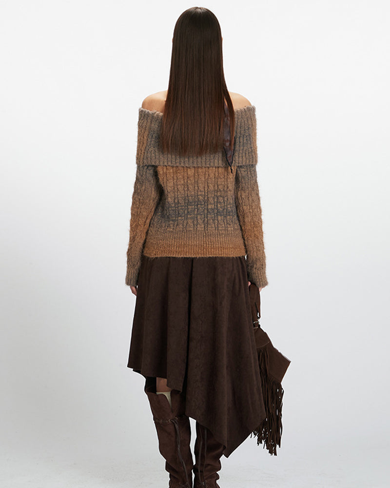 Off-the-shoulder sweater (women's)