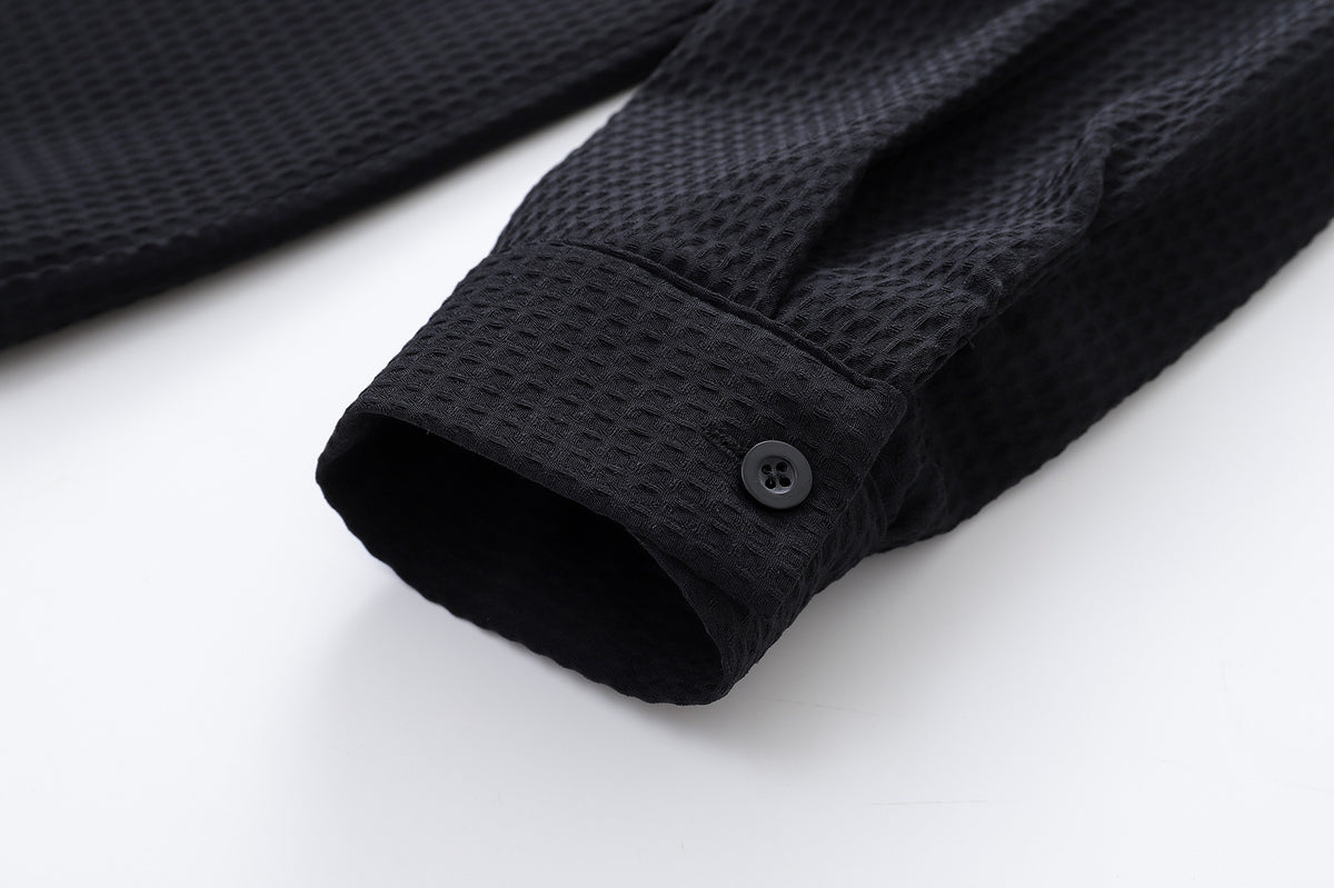 retro casual long sleeve shirt