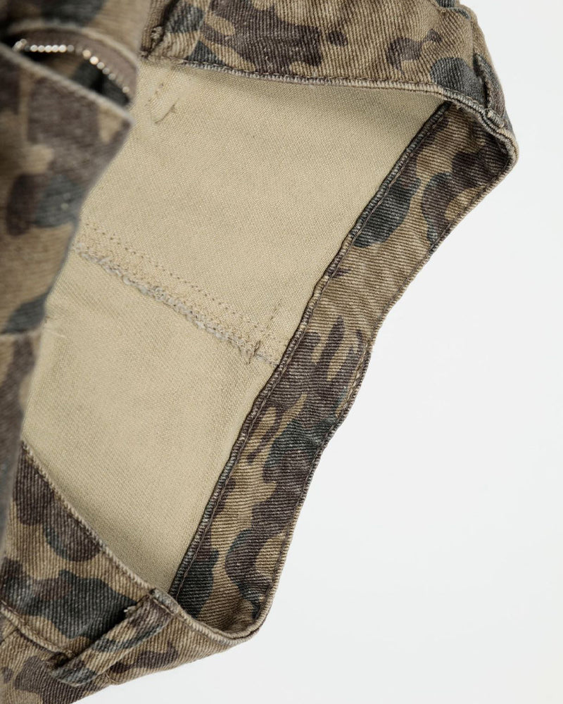 Retro simple casual shorts