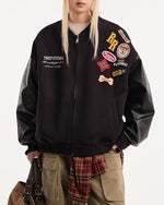 刺綉棒球服外套