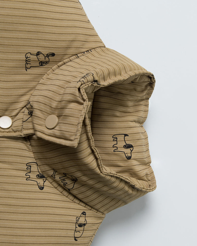 탈부착 가능한 캐주얼 베스트 재킷