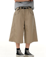 Loose straight pants