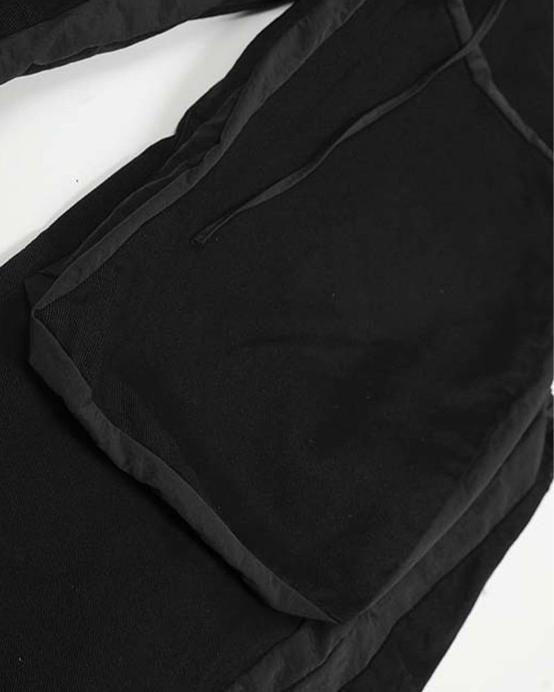 休閑百搭工裝褲