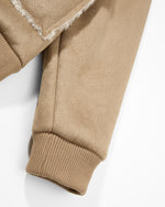 Retro letter embroidered jacket