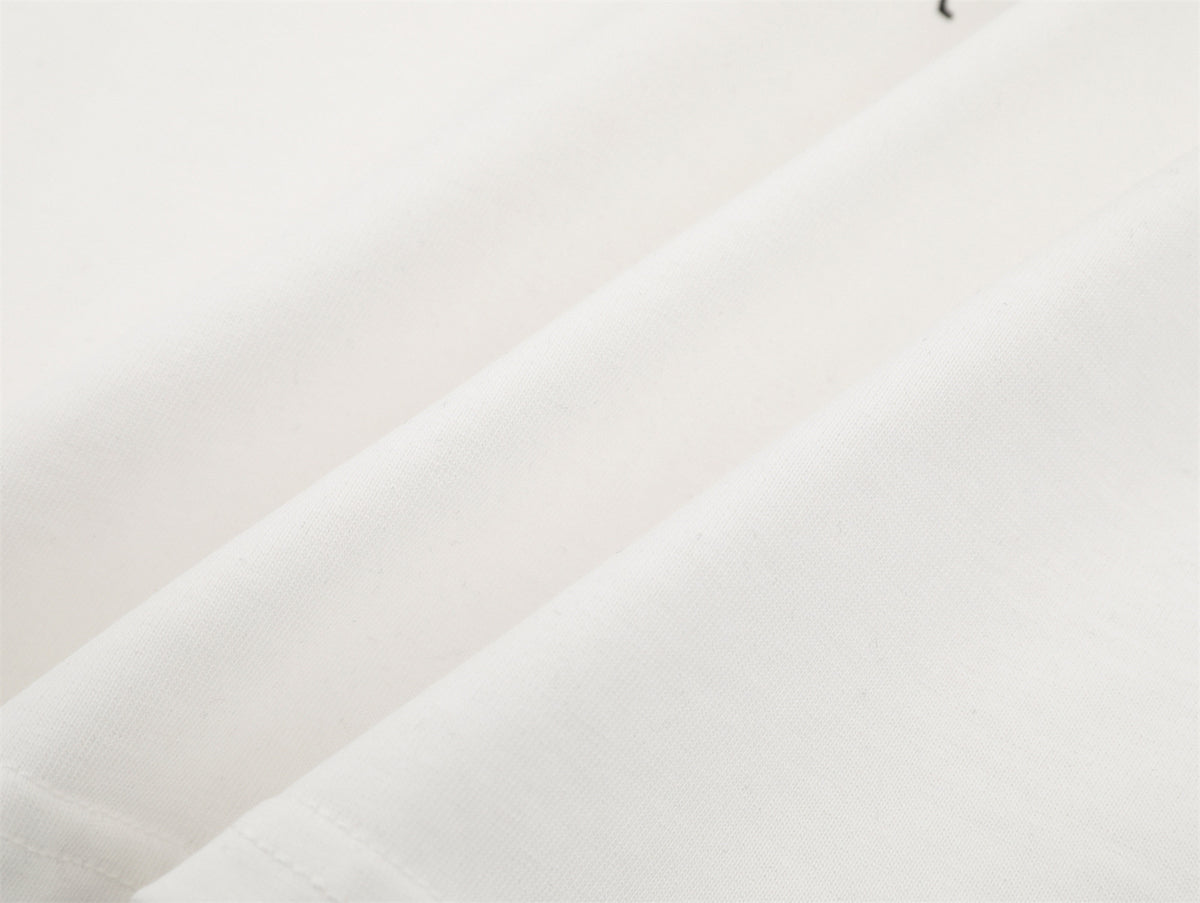 Cute puppy print short sleeves