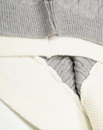 拼接假兩件毛衣