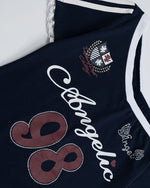 Simple design short sleeves