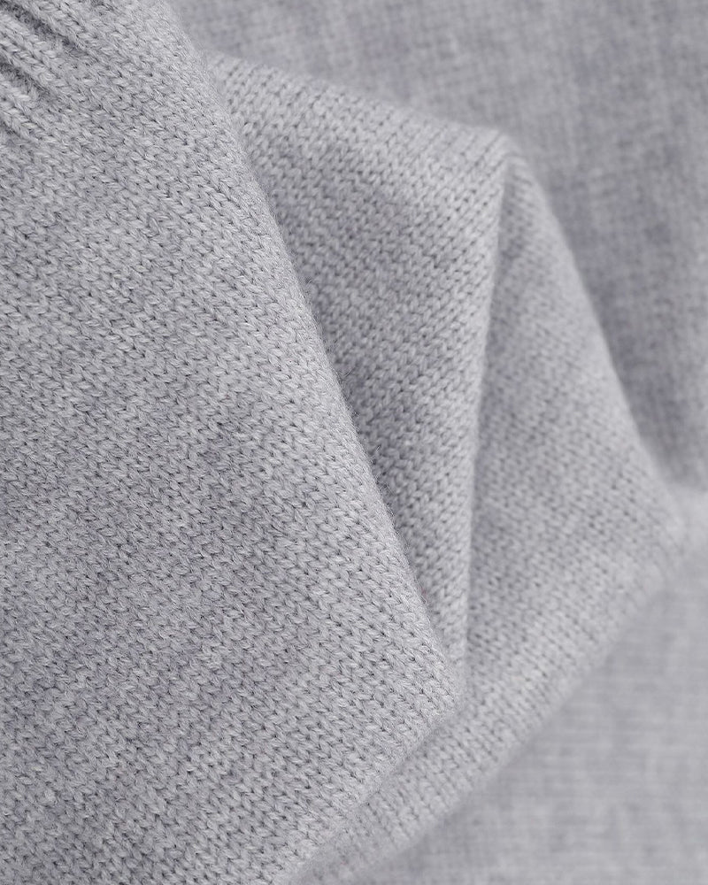 Contrast Butterfly Pullover Sweater