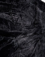 休閑個性牛仔長褲