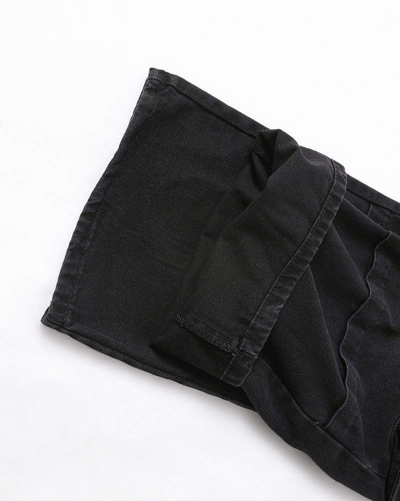 Vintage denim overalls