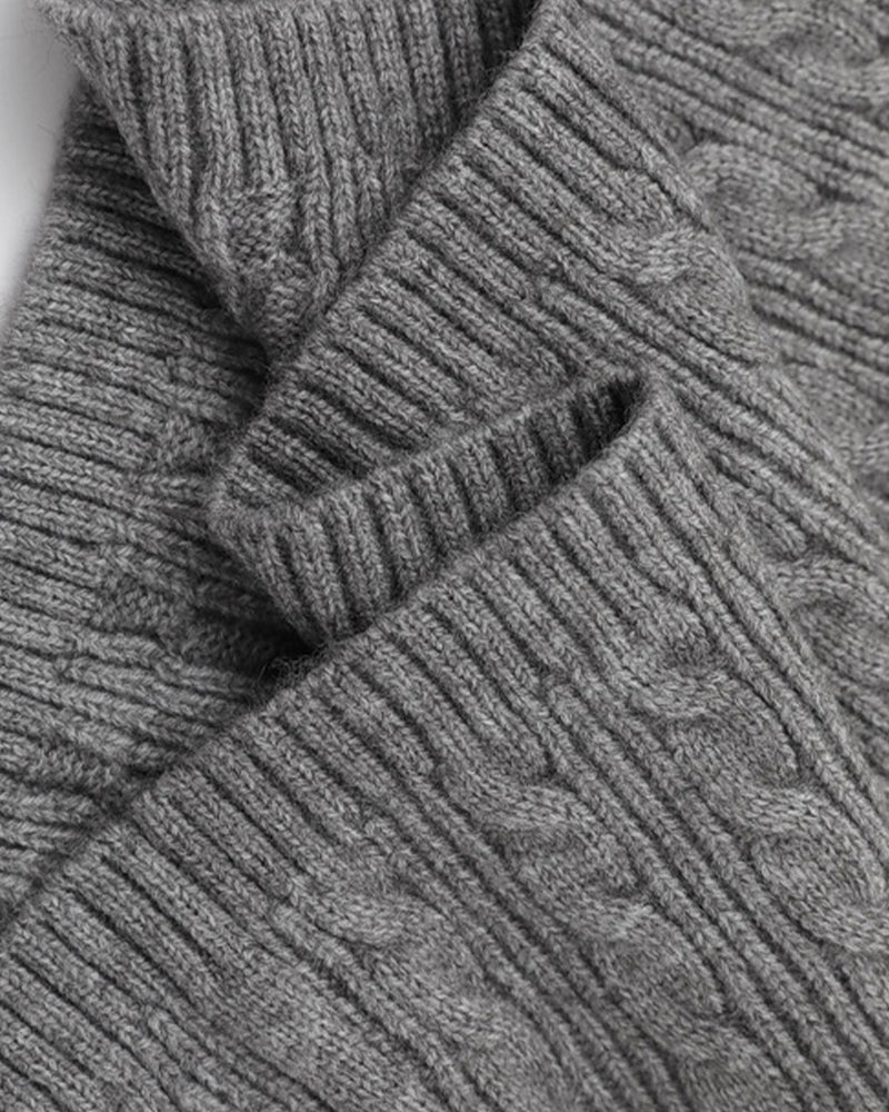 레이스 패널 니트 스웨터(여성용)