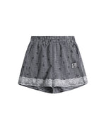 蝴蝶結撞色短褲(女款)