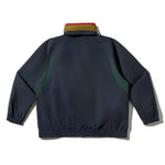 Color-blocked short jacket