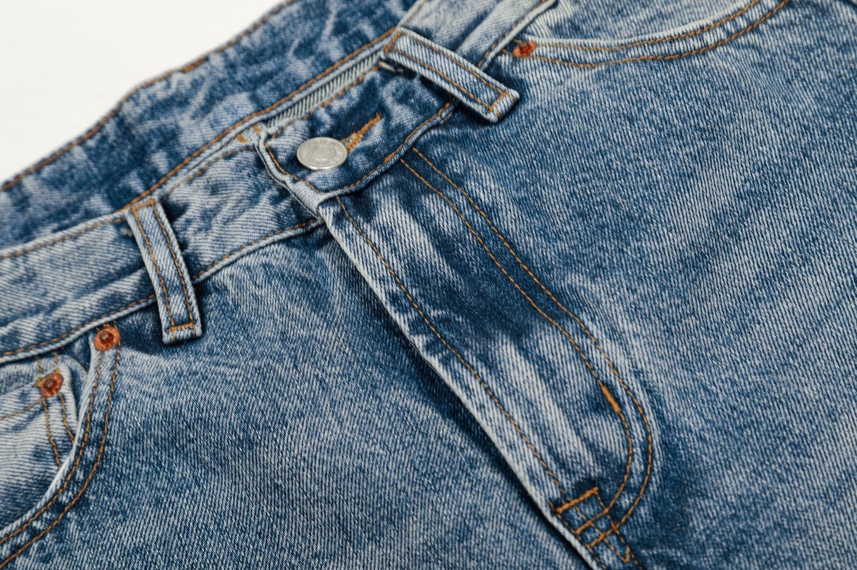 Washed Machete Jeans