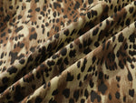 Vintage leopard print short sleeve shirt