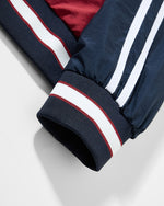 Retro contrast color sweatshirt