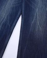 寬鬆簡約牛仔長褲