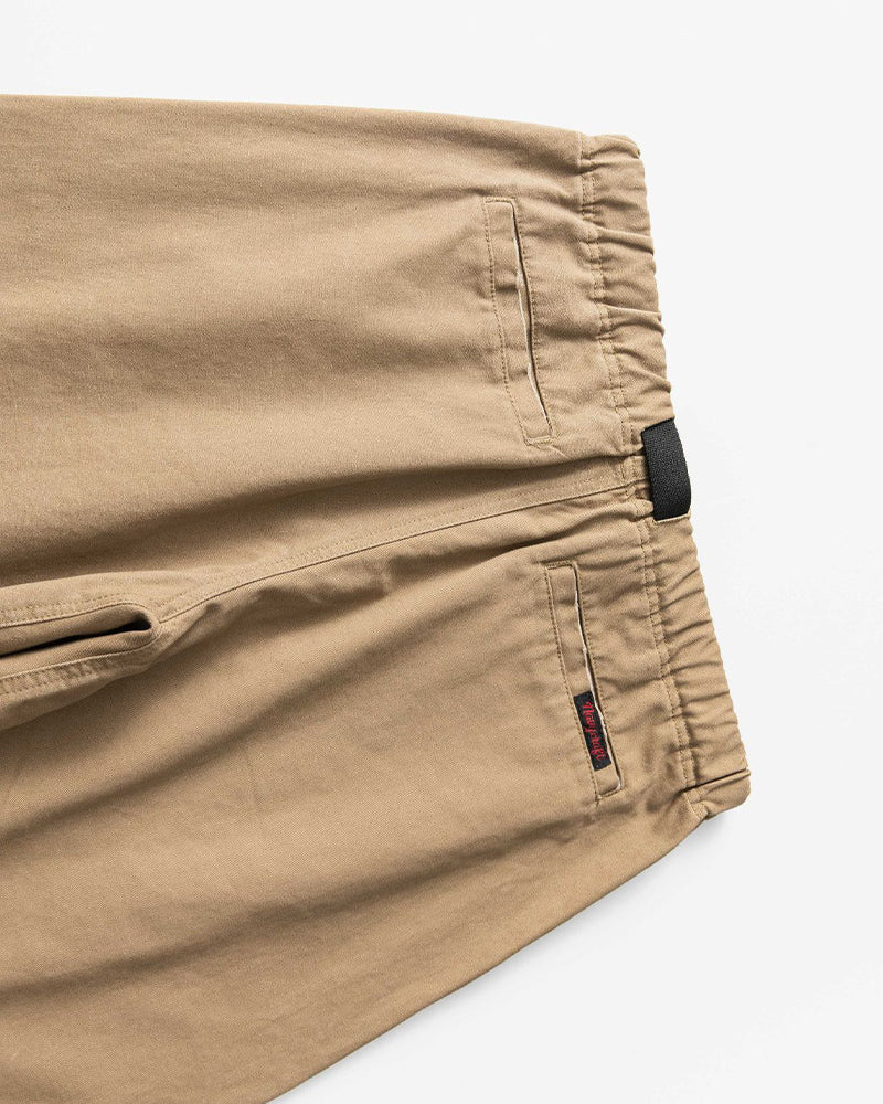 Solid color retro casual pants