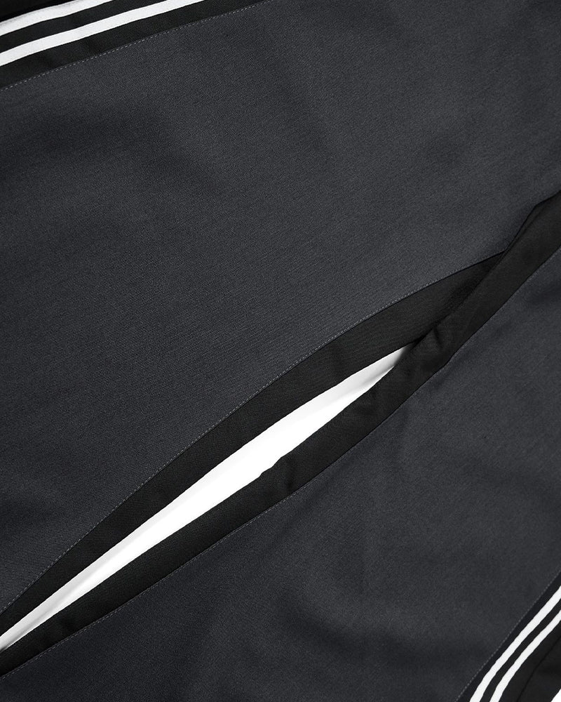 Faux two-piece casual trousers