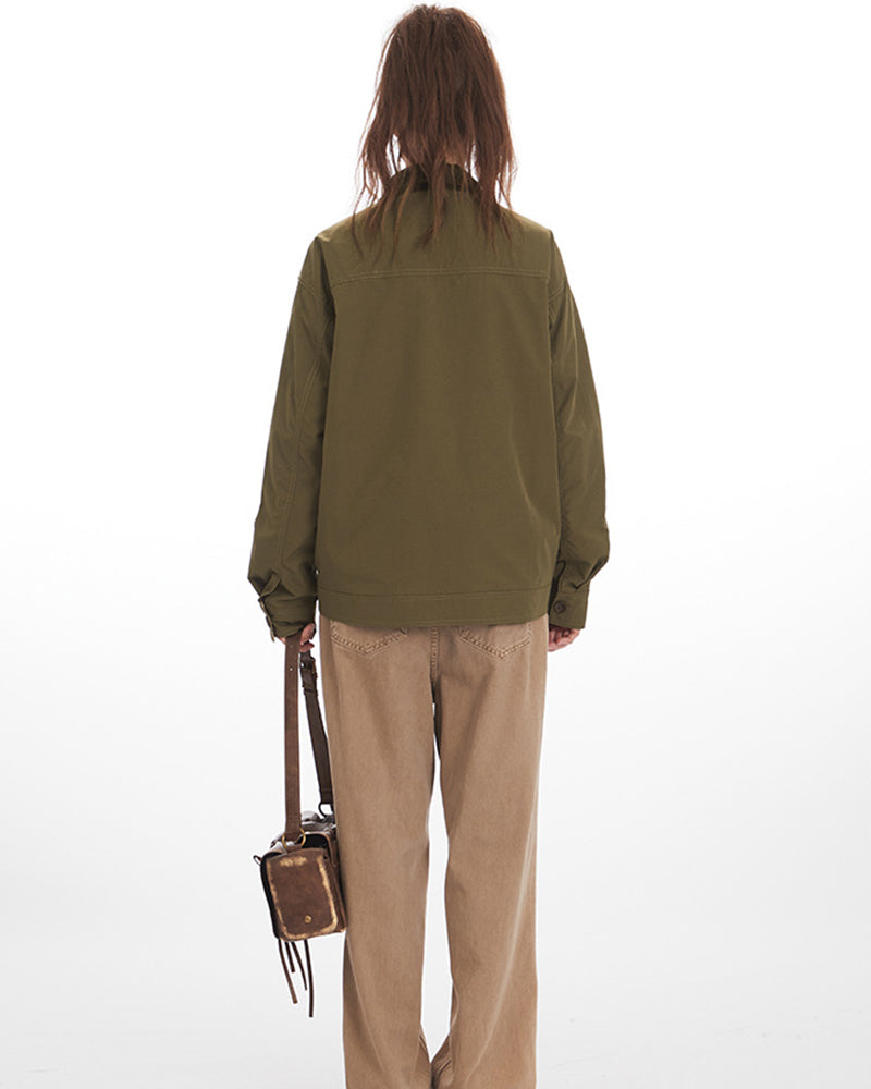 Retro workwear jacket