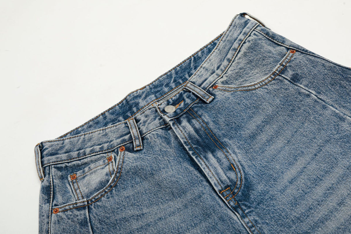 Washed Machete Jeans