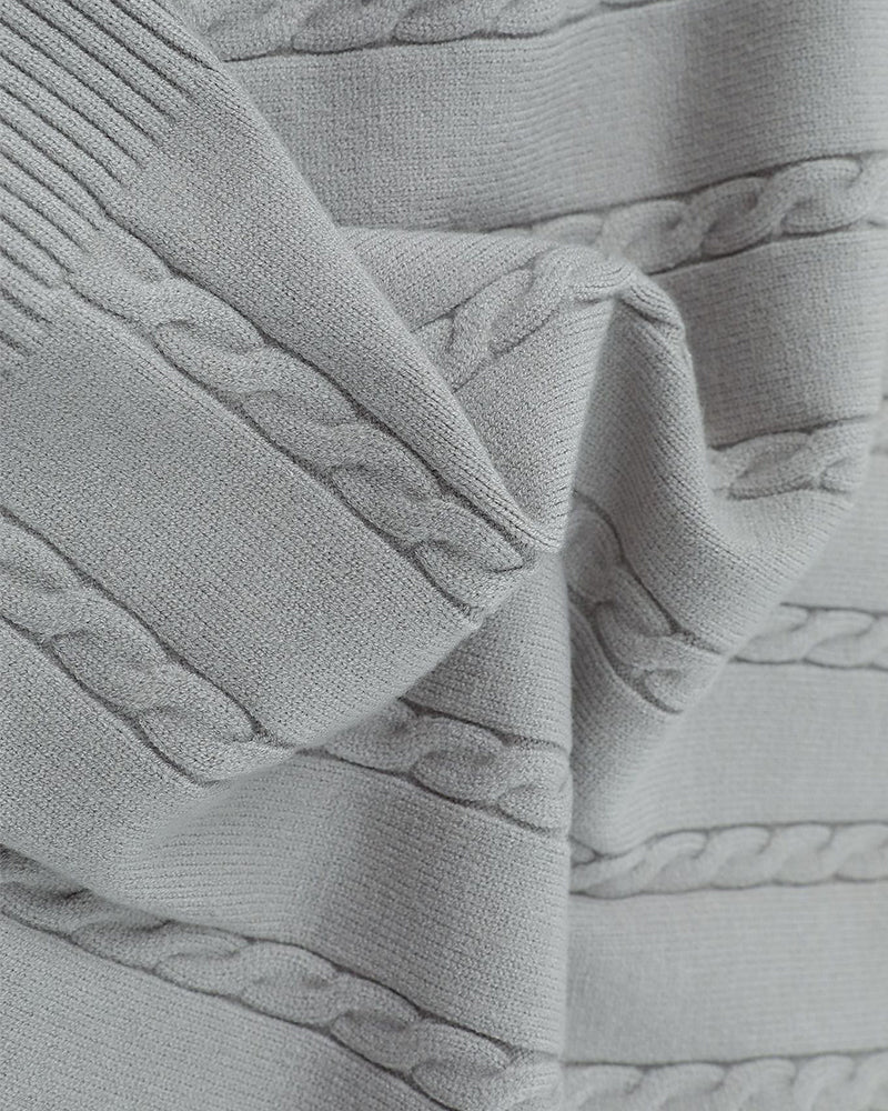 刺綉假兩件毛衣