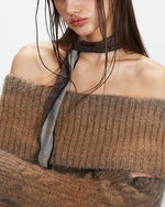 Off-the-shoulder sweater (women's)