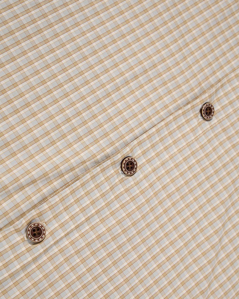 刺繍入りルーズ長袖シャツ