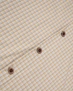 刺繍入りルーズ長袖シャツ