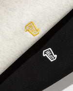 Fleece-lined crew neck sweatshirt