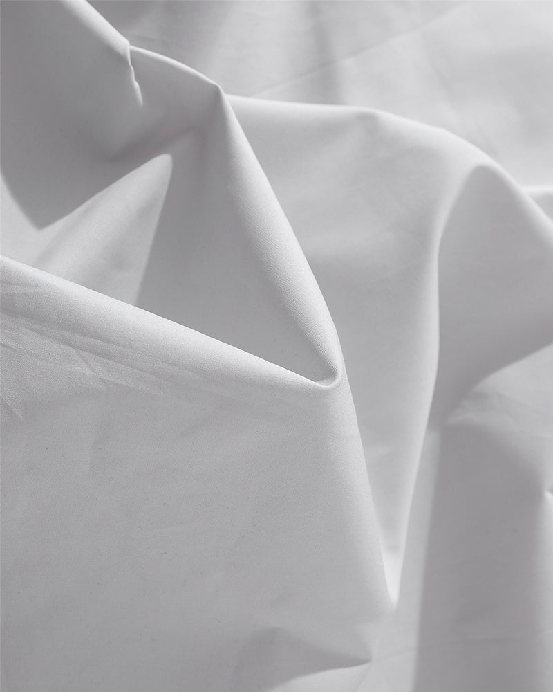 Retro patchwork short-sleeved shirt