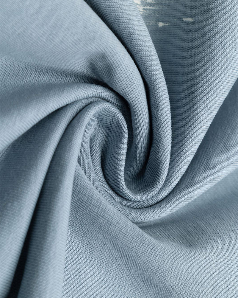 만화 토끼 반팔