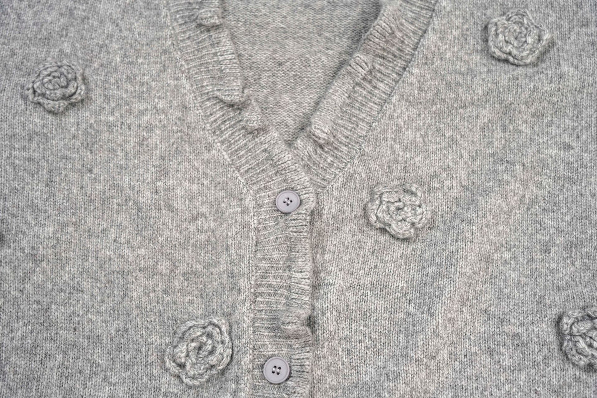 簡約寬鬆毛衣開衫