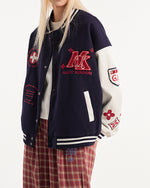 embroidered baseball jacket