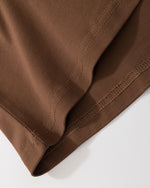 Retro fake two-piece long sleeves