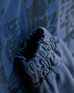 Washed fleece-lined jacket