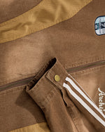 레트로 레터링 캐주얼 재킷