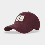 カラーブロック刺繍入りベースボールキャップ